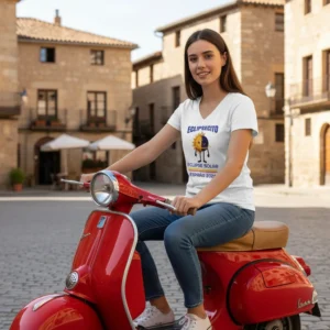 T-Shirt Donna Scollo V