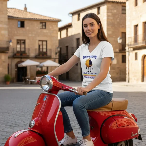 T-Shirt Donna Scollo V